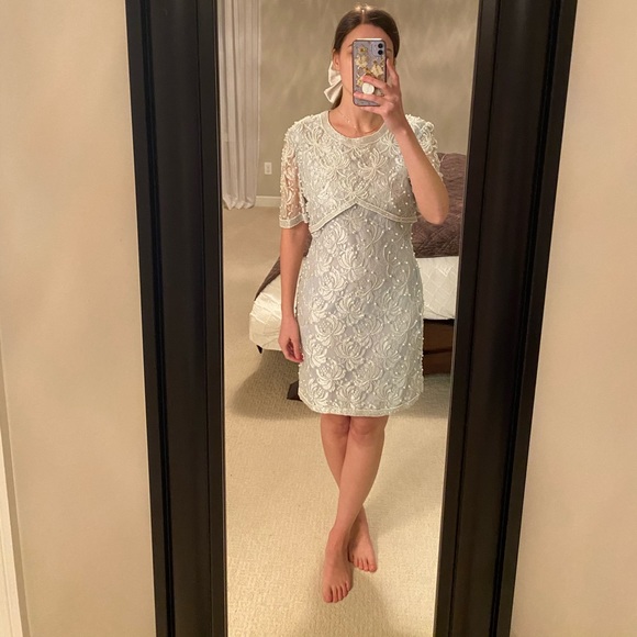 {Vintage} Scala • Pearl Lace Dress - Picture 9 of 10